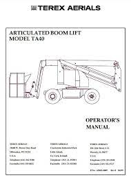 Terex Manual
