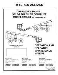 Terex Manual